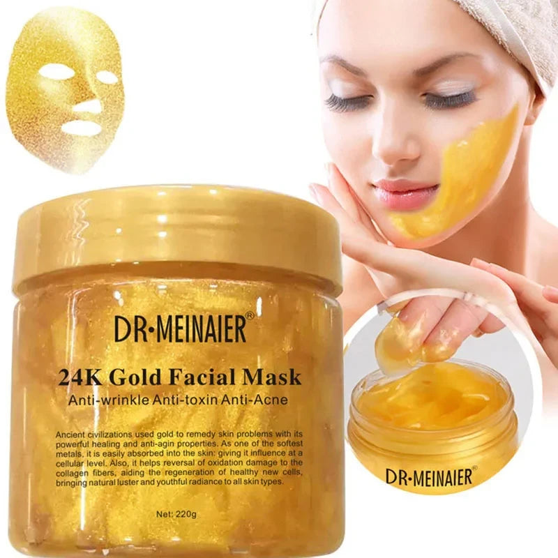 24K Gold Collagen Sleeping Mask