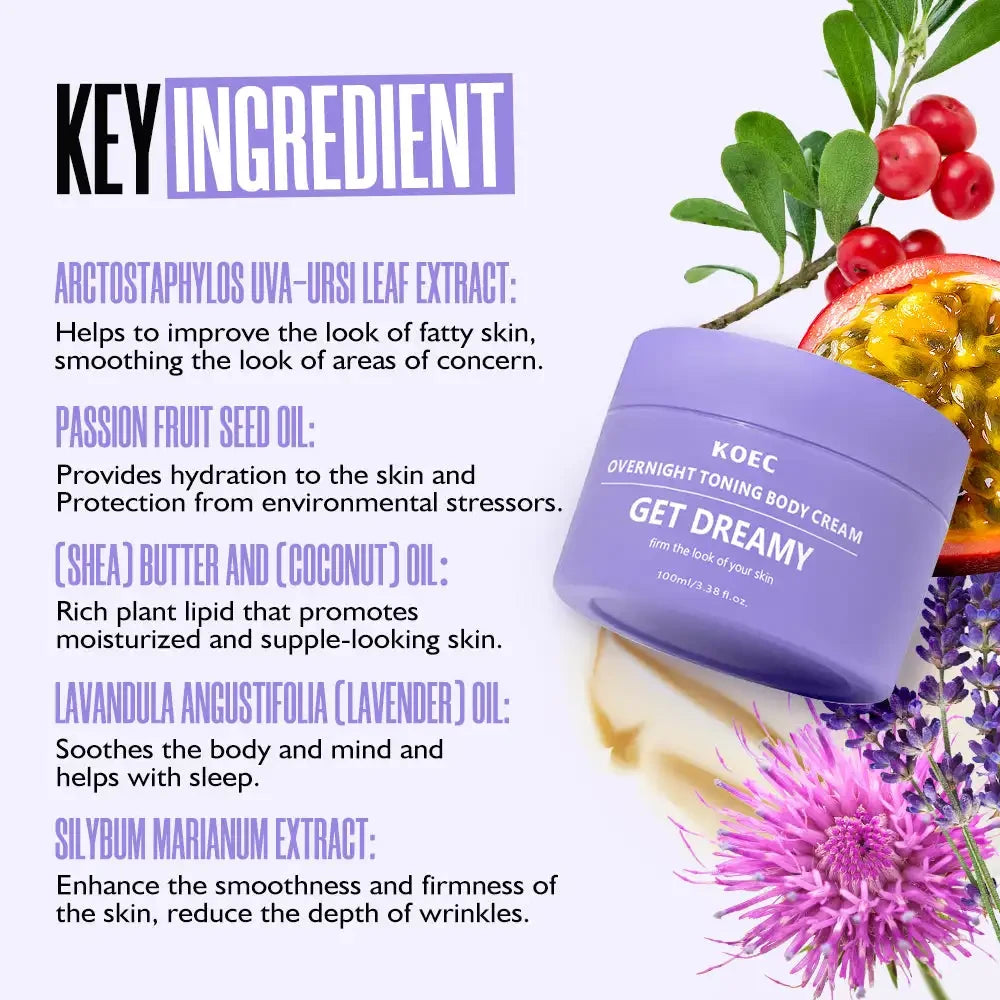 Lavender Firming Overnight Body Cream